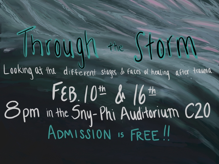 RCAH Student Performs ‘Through the Storm’: Discussing Sexual Assault and the Healing Process