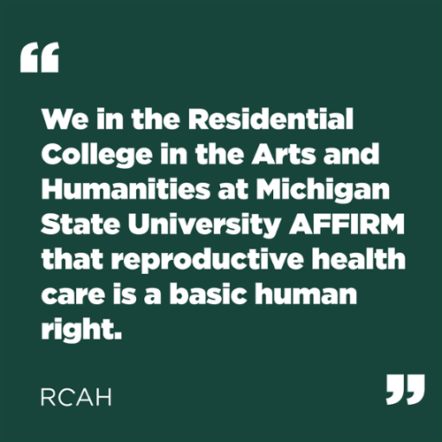 RCAH Affirms that Reproductive Health Care Is a Basic Human Right